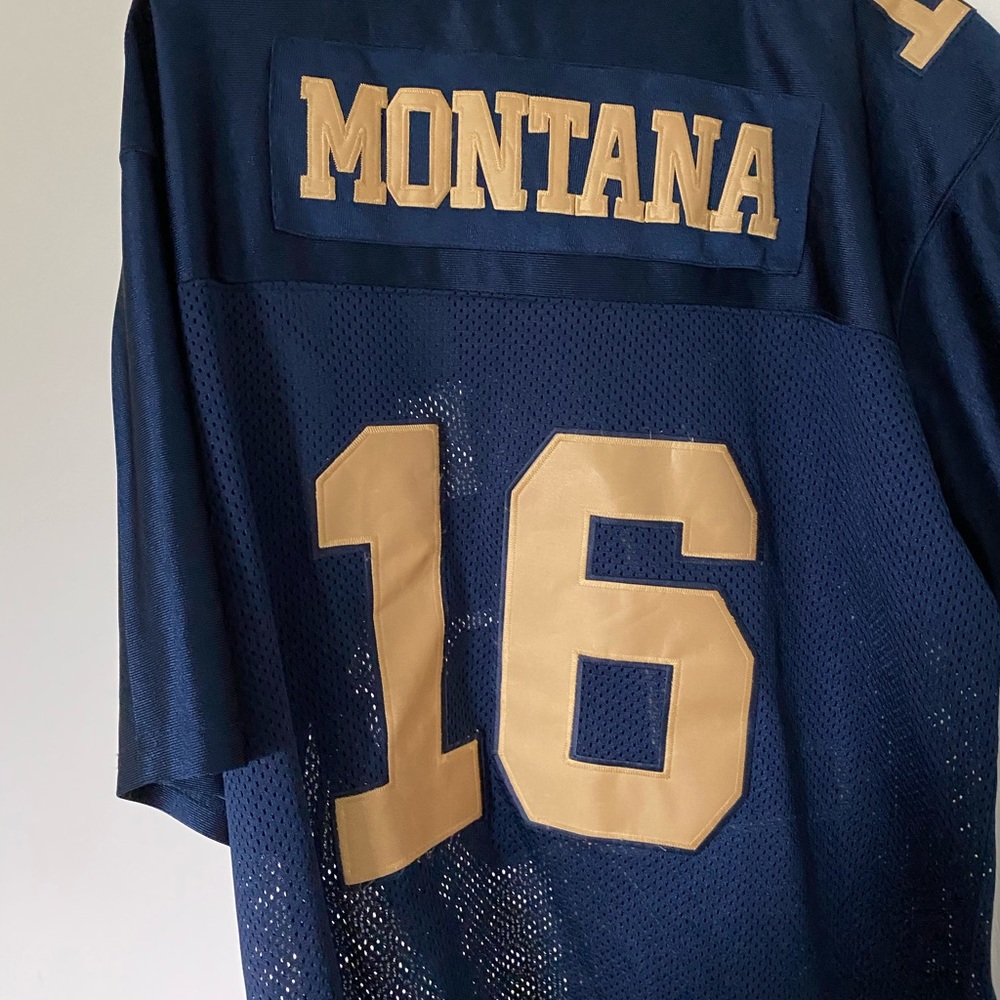 College Throw Back Joe Montana